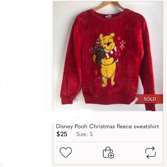Disney Fleece sleepwear top Emb Pooh & piglet KEEP COZY pink - Picture 10 of 12